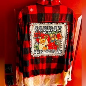 Cowboy Christmas Flannel